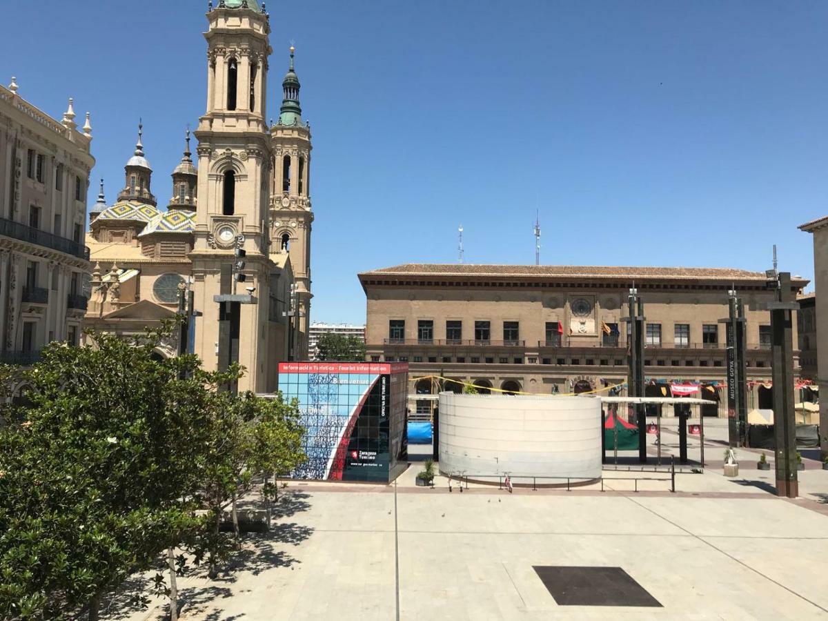 AZ El Balcón a la Basílica Apartamento Zaragoza Exterior foto